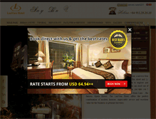 Tablet Screenshot of lanvienhotel.com.vn